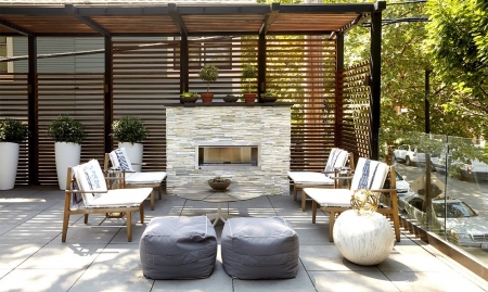 Why invest in a modern outdoor gas fireplace